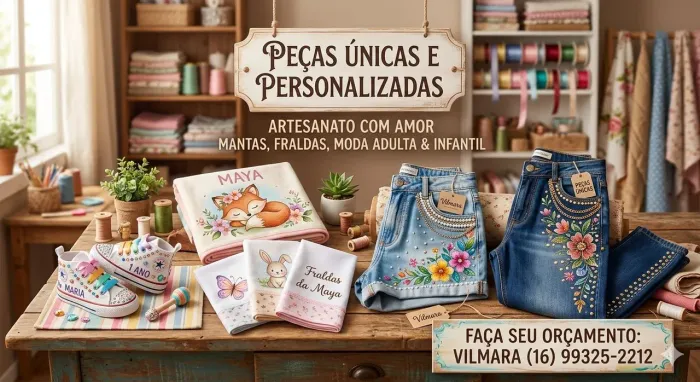 Procurando algo único para alguém única? Fale comigo e faça seu orçamento.