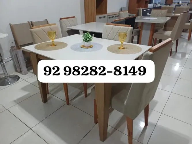 mesa de jantar com entrega gratuita