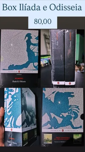 Box Ilíada e Odisseia