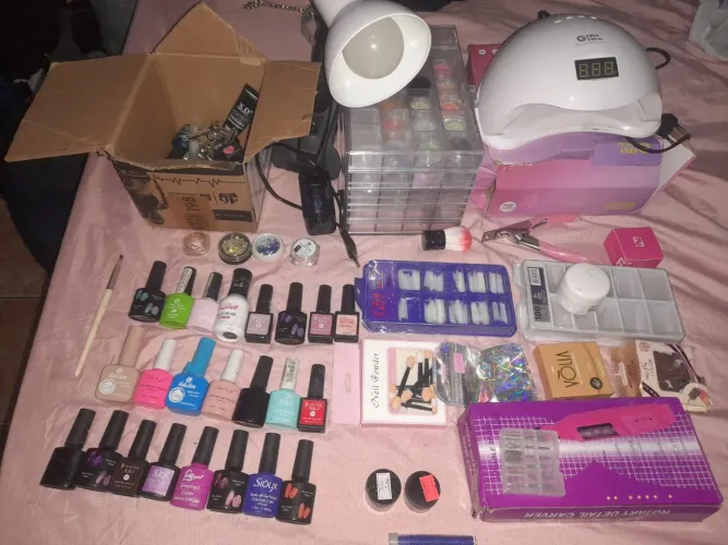 Kit de unha de gel Nail designer