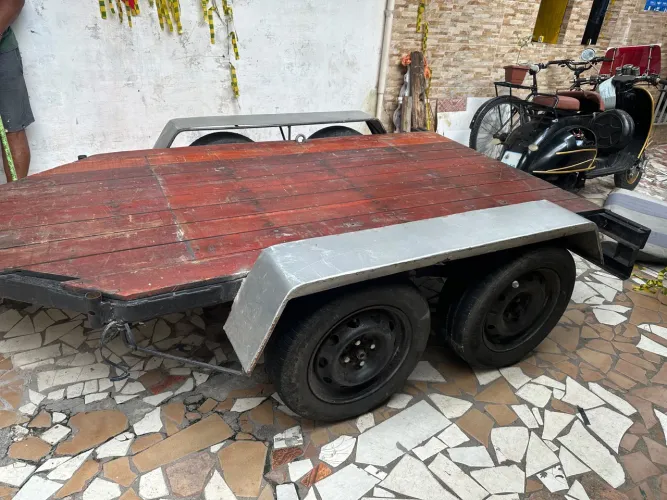 Carretinha Dois Eixos