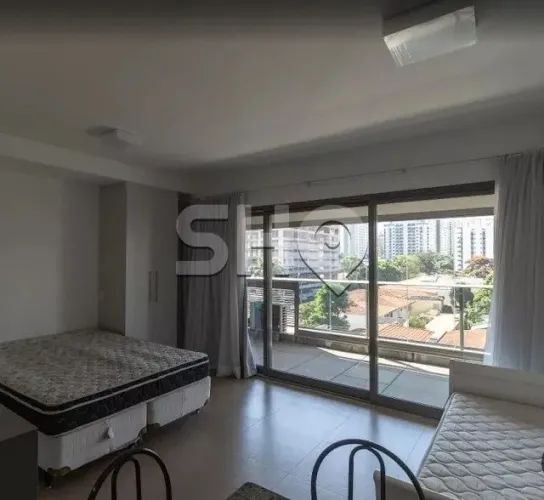 Apartamento no Brooklin com 1 dormitório e 1 vaga.