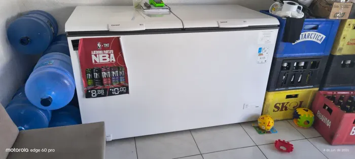 Freezer horizontal inverter novo
