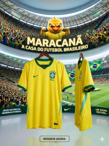 CAMISA MODELO 2026 SELEÇÃO BRASILEIRA