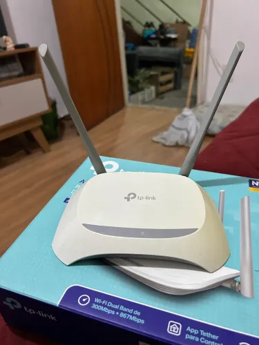Roteador Wi-Fi tp link 2 antenas 
