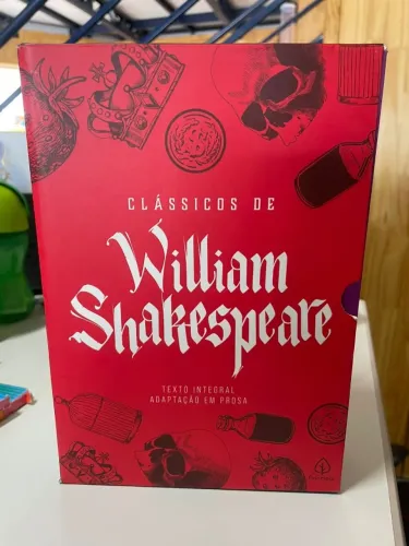 Livro Box Clássicos De William Shakespeare - 7 Livros, Com 7 Marcadores De Páginas