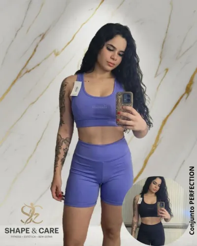 Conjunto moda fitness