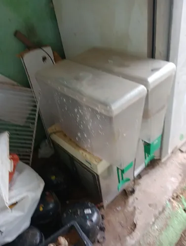 Com defeito mas o motor tá bom faltas as paletas