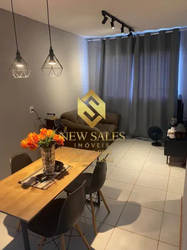 Apartamento- 2 quartos, 1 suíte, 54m², mobiliado, 1 vaga- Setor Faiçalville