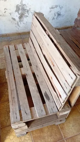 Banco de pallet