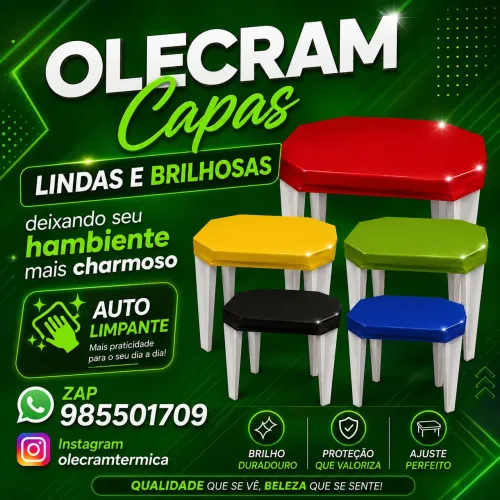 capas de mesas auto brilhante