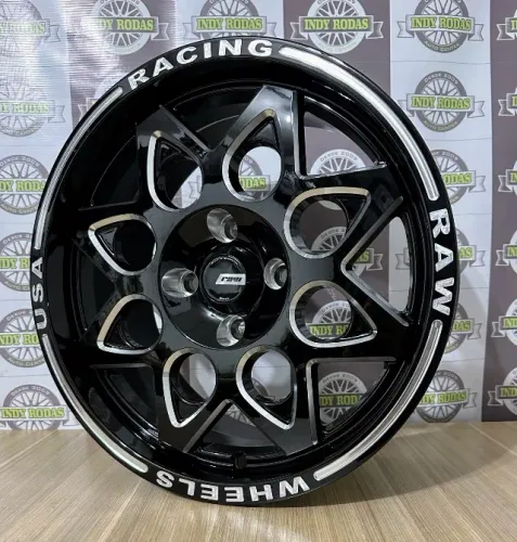 Roda Raw Racing Eight Aro 15 4x100, Leve