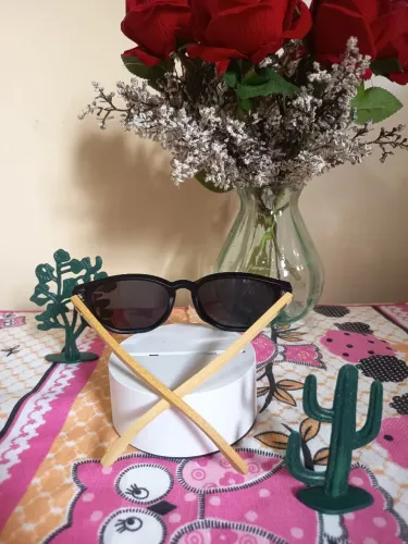 Oculos de sol Polarizado UV400 Premium Bambu Classico