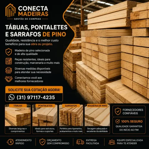 Tábuas de pinus