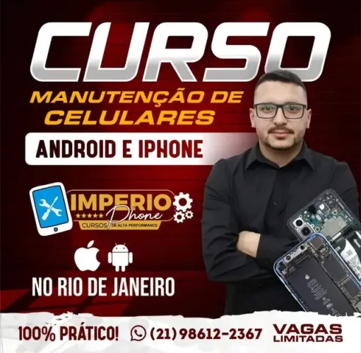 Curso Conserto de Celular iPhone e Android Rio de Janeiro Presencial