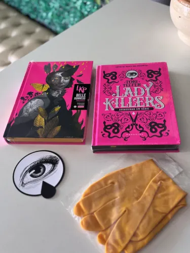 Lote 2 Livros Lady Killers Darkside (novos).