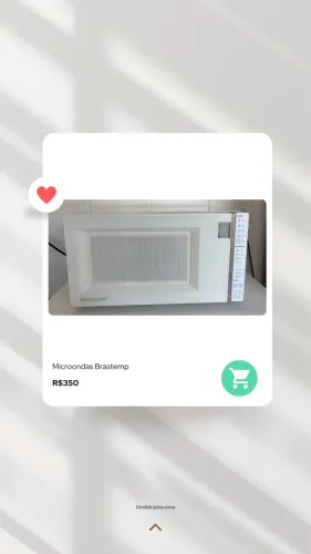 Microondas Brastemp Branco