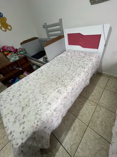 Cama baú solteiro 
