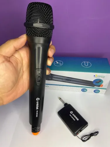 Microfone sem Fio com Receptor Onistek MC805