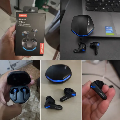Fone Lenovo GM2 Pro TWS Bluetooth Gamer Sem Fio