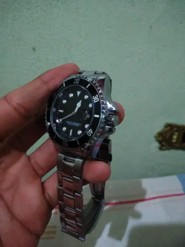 Relógio Masculino Aço Inox - Estilo Submariner