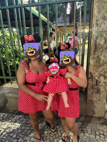 Kit fantasia minnie completo