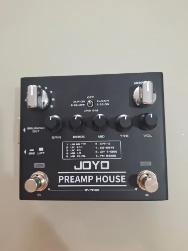 Pedal Joyo Preamp House (simulador de amplificadores)