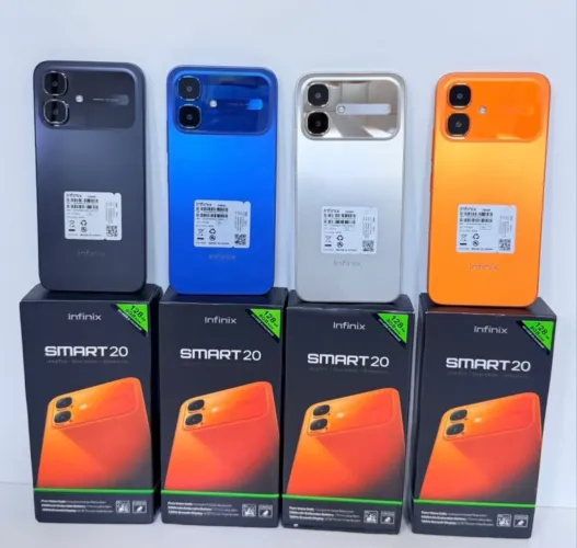 Infinix Smart 20 4G 128GB 04GB RAM Novo Lançamento