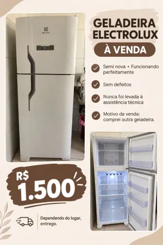 Geladeira Eletrolux