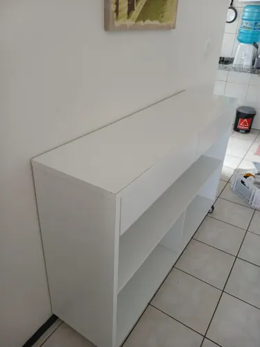 Aparador com 2 gavetas 1,37 m X 35 cm DIO