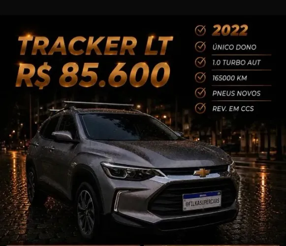 Chevrolet Tracker 1.0 Turbo 12V Flex Aut. (pcd) 2022