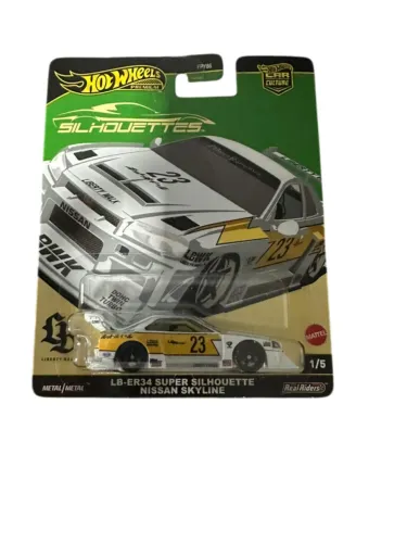 Hot Wheels Premium Super Silhouette Nissan Skyline Lbwk Lb Er34