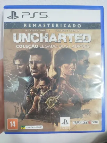 Uncharted coleção legado dos ladrões ps5