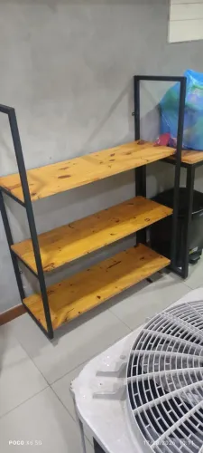 Bancadas de madeira
