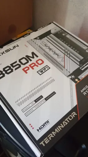 Placa mãe b850m + Ryzen 8500g