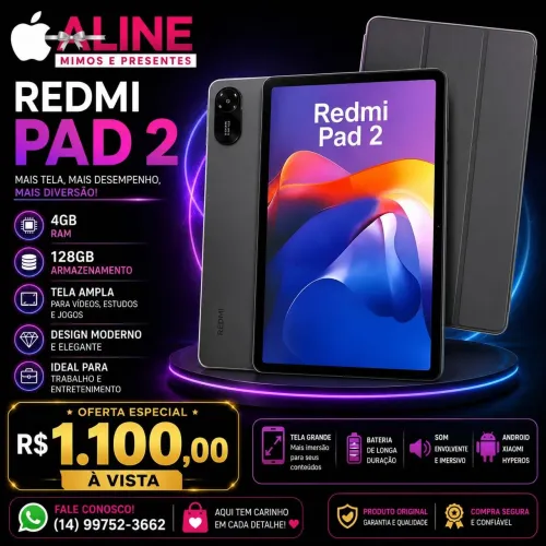 TABLET XIAOMI REDMI PAD 2 4RAM 128G