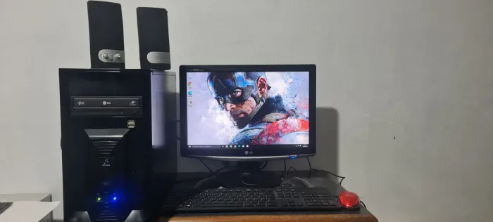 Computador Desktop Completo Intel Core i3 6GB RAM HD 500GB.