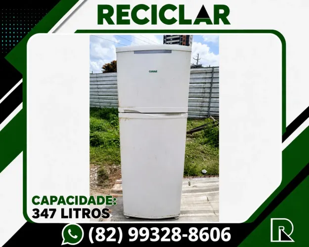 GELADEIRA CONSUL, DUPLEX, FROST FREE, 347 L, COM DEFEITO