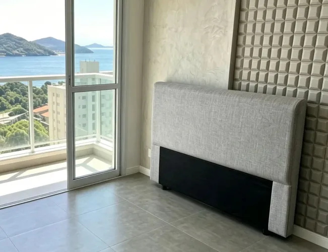 Cabeceira casal 188x138 em LINHO.Entrego 