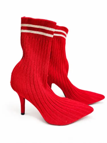 Sapato Vizzano Vermelho Salto Alto - Tam. 36