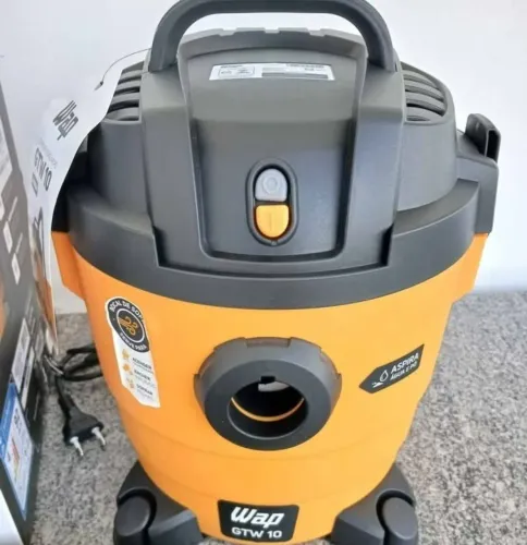 Aspirador De Pó e Água Wap Gtw 10 Compacto 1400w 10 Litros Amarelo