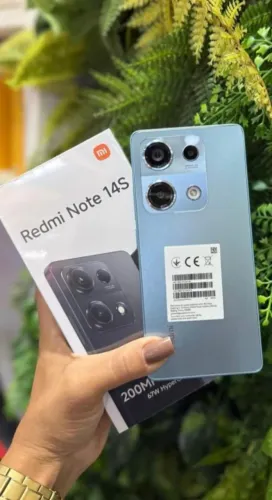Celular top - Novo - Garantia - Note 14S - 256/8 - Câmera Boa - Bateria Boa -  BLUE 