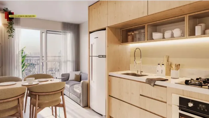 Apartamento para venda possui 27 metros quadrados com 1 quarto em Barra Funda - São Paulo