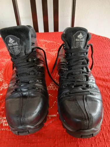Bota de couro macboot uiarupuru n43 bota de segurança e trilha 