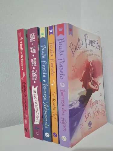 Livros literatura nacional infanto-juvenil- Paula Pimenta/ Thalita Rebouças...