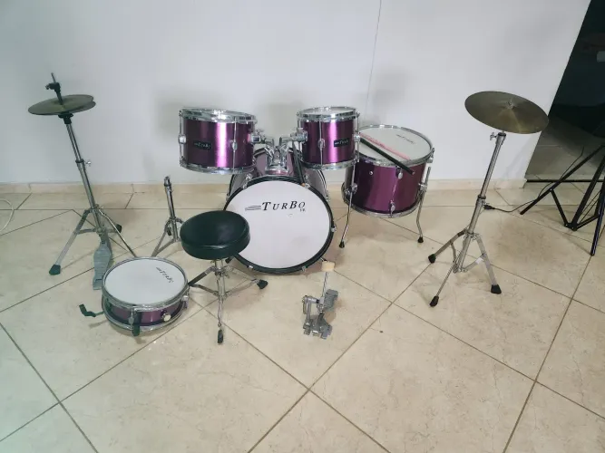 Vende bateria profissional infantil turbo Junior 