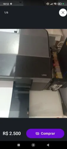 Vendo impressora a3 semi nova