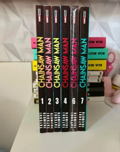 Mangás chainsaw man + boa noite punpun