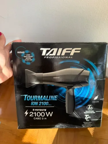 Secador Taiff Profissional - Tourmaline - Potência 2100W (Nunca Usado)