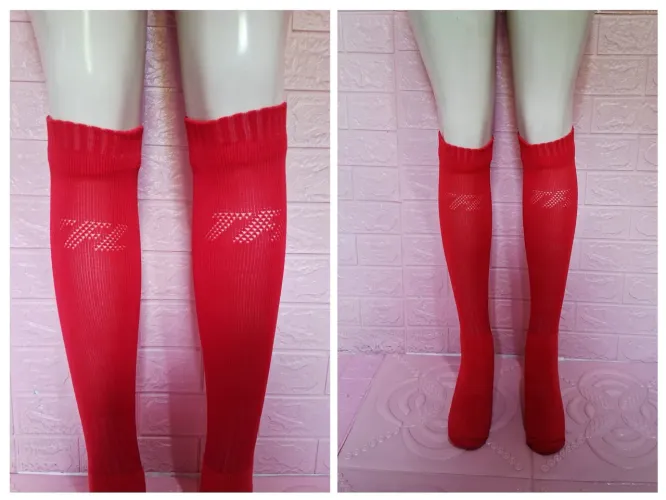 Meião de futebol trifil cor vermelho